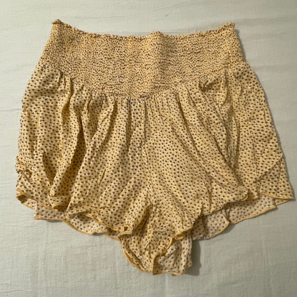 Aerie Women's Medium Shorts Smocked Waist Sleepwear Casual‎ Lounge